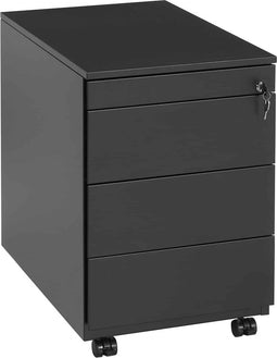 Ladeblok 3 laden met pennenlade bladkleur Beuken framekleur Aluminium (RAL9006)