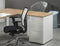 Ladeblok aanbouwstuk 80x60cm 4 laden kleur Wit (RAL9010) topblad Beuken