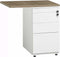 Ladeblok met aanbouwstuk 80x60cm 3 laden kleur Antraciet (Ral 7016) topblad Speciale Kleur