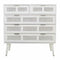 Ladenkast Alexandra House Living Wit Bamboe Hout MDF 39 x 81 x 80 cm
