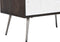 Ladenkast DKD Home Decor 70 x 40 x 105 cm Wit Donkerbruin Mangohout