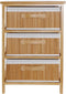 Ladenkast DKD Home Decor Natuurlijk Bamboe Paulownia hout 42 x 32 x 63 cm