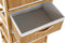 Ladenkast DKD Home Decor Natuurlijk Bamboe Paulownia hout 42 x 32 x 98 cm
