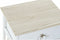 Ladenkast DKD Home Decor Natuurlijk Wit vlechtwerk Paulownia hout (40 x 29 x 42,5 cm)