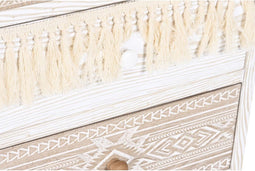 Ladenkast DKD Home Decor Spar Natuurlijk Katoen Wit (48 x 35 x 89 cm)