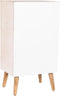 Ladenkast DKD Home Decor Spar Natuurlijk Katoen Wit (48 x 35 x 89 cm)