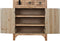 Ladenkast Home ESPRIT Zwart Natuurlijk Spar Hout MDF Orientaals 63 x 27 x 101 cm