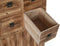 Ladenkast Home ESPRIT Zwart Natuurlijk Spar Hout MDF Orientaals 63 x 27 x 101 cm