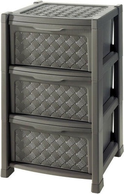 Ladenkast Tontarelli Arianna Bruin 3 lades 38,5 x 39 x 63,5 cm