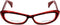 Ladies'Spectacle frame Alexander McQueen AMQ-4181-EV0 Red