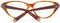 Ladies'Spectacle frame Dsquared2 DQ5060-047 (ø 56 mm) Brown (ø 56 mm)
