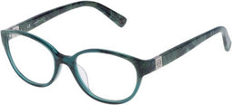 Ladies'Spectacle frame Loewe VLW920500860 Green (ø 50 mm)