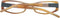 Ladies'Spectacle frame Rodenstock R5189-B Brown (ø 52 mm)