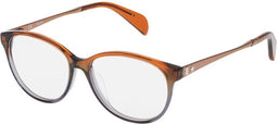 Ladies'Spectacle frame Tous VTO928520861 (52 mm) Orange (ø 52 mm)