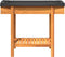 vidaXL - Plantenbak - verhoogd - 90x30x75 - cm - massief - acaciahout