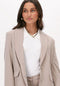 na-kd Basic Oversize Blazer - Oversized pasvorm - Donker Beige