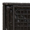 vidaXL - Kussenbox - Zwart - 50x50x50 - cm - Poly - Rattan