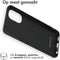iMoshion Hoesje Geschikt voor Oppo A96 Hoesje Siliconen - iMoshion Color Backcover - Zwart
