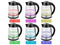 LAFE CEG015 electric kettle 1.7 L 2200 W Transparent