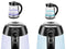 LAFE CEG015 electric kettle 1.7 L 2200 W Transparent