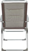 Lafuma Alu Cham Air Comfort - Campingstoel - Verstelbaar - Inklapbaar - Taupe