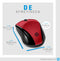 HP 220 - Draadloze muis - Optische sensor 1600dpi - Rood
