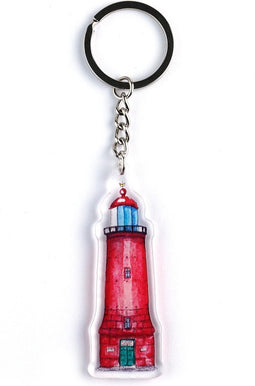 LAGE VUURTOREN IJMUIDEN SLEUTELHANGER ACRYL - JOYIN