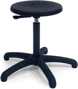 Lage werkkruk Workforce, model 7823 met glijdoppen