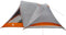 vidaXL - Tent - 4-persoons - waterdicht - grijs - en - oranje