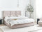 LAGORD - Tweepersoonsbed met opbergruimte - Taupe - 180 x 200 cm - Polyester
