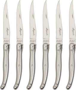 Laguiole Steakmessen - 6-delige set - Staal