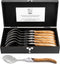 Laguiole Style de Vie Lepels Luxury Line - 6-delig - Olijfhout