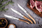 Laguiole Style de Vie Steakmessen Luxury Line - 6-delig - Olijfhout