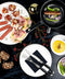 Laguiole Style de Vie Steakmessen Premium Line - 6-delig - Zwart