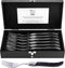 Laguiole Style de Vie Vorken Luxury Line - 6-delig - Zwart ebbenhout