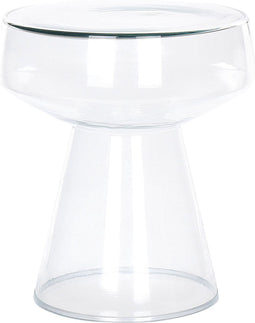 LAGUNA - Bijzettafel - Transparant - Glas