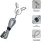 SUBBLIM SUB-CHG-4CC001 - Universele USB-Autolader 2xUSB 2.4A + Kabel 3 in 1 - Zilver