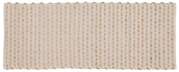Tapijt Wit Natuurlijk 70 % katoen 30 % Jute 170 x 70 cm