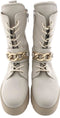 Gabor 92.743 - Veterboots - Leren laarzen met rits - Wit