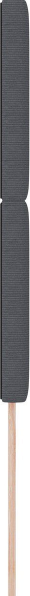 vidaXL - Hoofdbord - Simpel - Ontwerp - Donkergrijs - 80 - cm - Corduroy