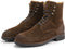 Travelin' Hosio - Heren Veterboots - Lammy wollen voering - Cognac bruin suede leer