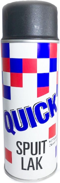 Lak hitte bestendig zwart 400ml