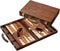Philos Syros - Backgammon Koffer - Luxe design - Dubbelzijdig speelbord