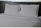 Laken - HOME LINGE PASSION - 180 x 290 cm - 1 persoon - Lichtgrijs