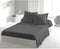 Laken - HOME LINGE PASSION - 240 x 300 cm - Antraciet