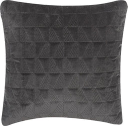 LALAM - Sierkussen - Grijs - 45 x 45 cm - Katoen