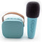 Lalarma Karaoke set - Bluetooth microfoon en luidspreker - Blauw