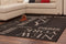 Lalee Laagpolig vloerkleed in Sisal-look – gevlochten 120 x 170 Graphit
