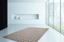Lalee Laagpolig vloerkleed in Sisal-look – gevlochten 60 x 110 Antraciet