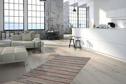 Lalee Machinaal geweven Kelim met hoogwaardige materiaalmix 120 x 170 Rood